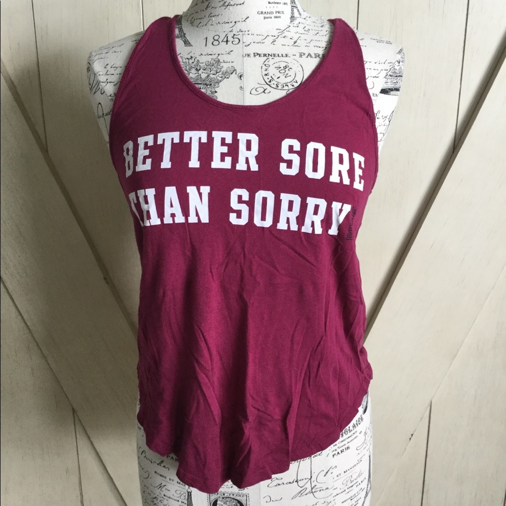 🍓Better Sore Than Sorry PINK Tank🍓